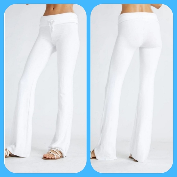 Wildfox Pants - WILD FOX TENNIS CLUB WHITE SWEATPANTS